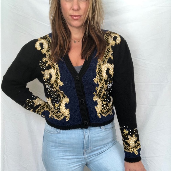 1990’s Vintage Roblin Sinkler Cardigan Sweater - Picture 12 of 14